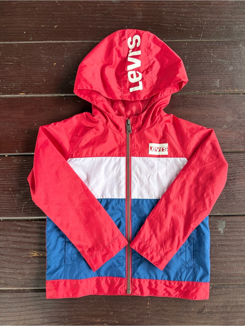 Unisex Levi's Colorblock Windbreaker Jacket 3T